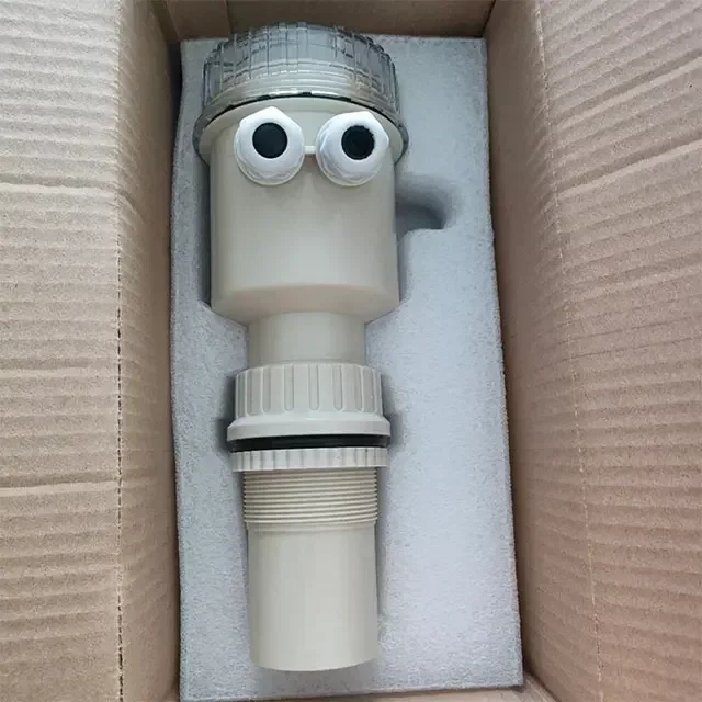 JRZC-UL-4-20mA 0.25% 5% Ultrasonic Liquid Depth Level Meter RS485 Ultrasonic Sewage Water Level Sensor Trans