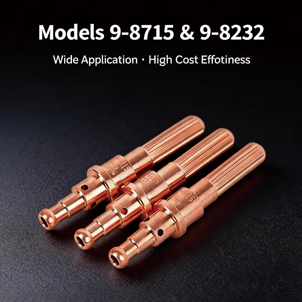 Durable 9-8215 9-8232 Copper Plasma Electrode Consumables for Thermal Dynamics SL60 SL100 Cutting Torch