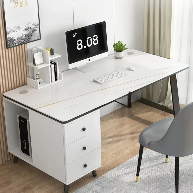 Drawers Slate Office Desks Computer Table Home Bedroom Office Desks Study Combination Escritorio Ordenador Work Furniture