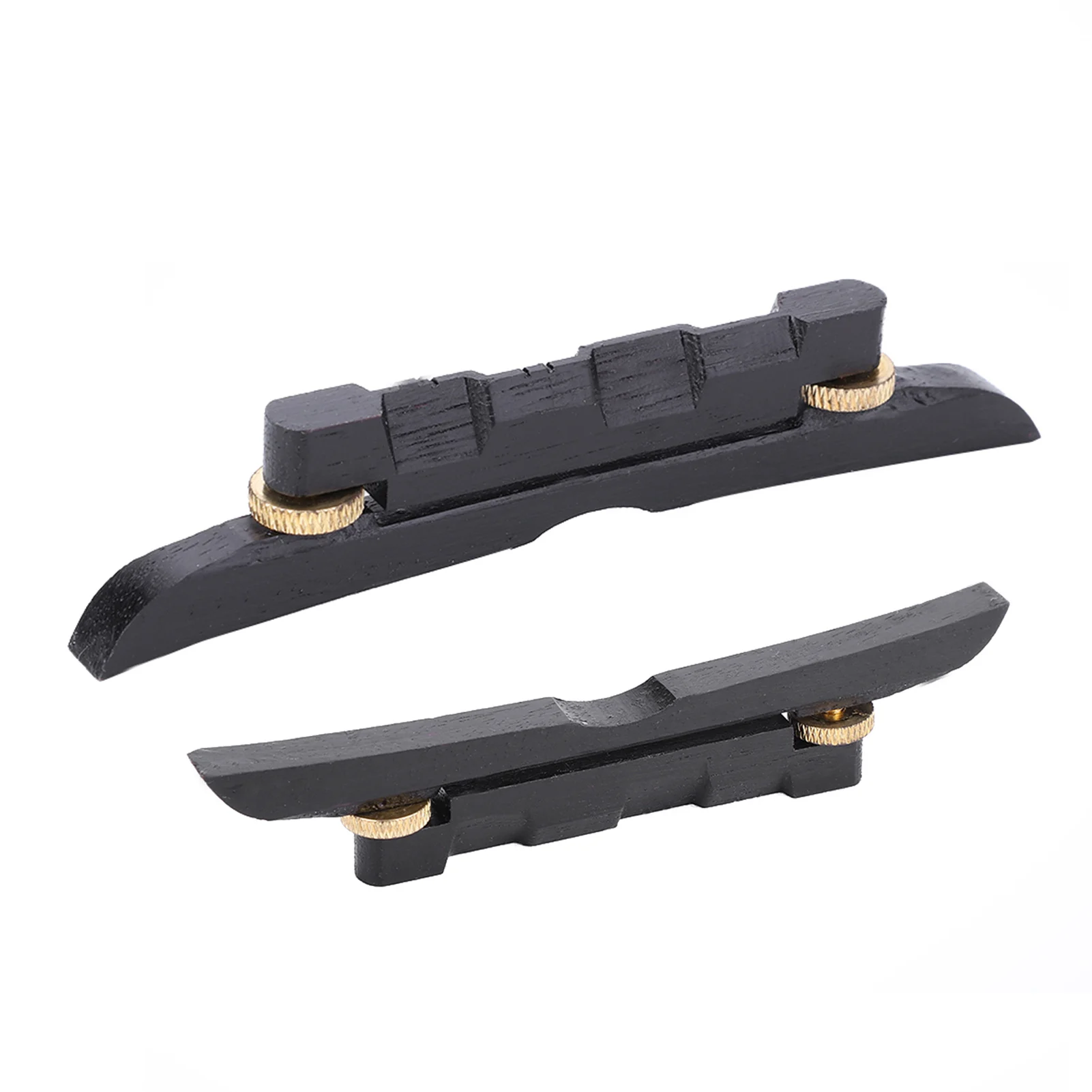 جسر الأبنوس للمندولين جسر الأبنوس عالي الجودة قابل للتعديل لملحقات المندولين الموسيقية أجزاء المندولين جسر المندولين #5