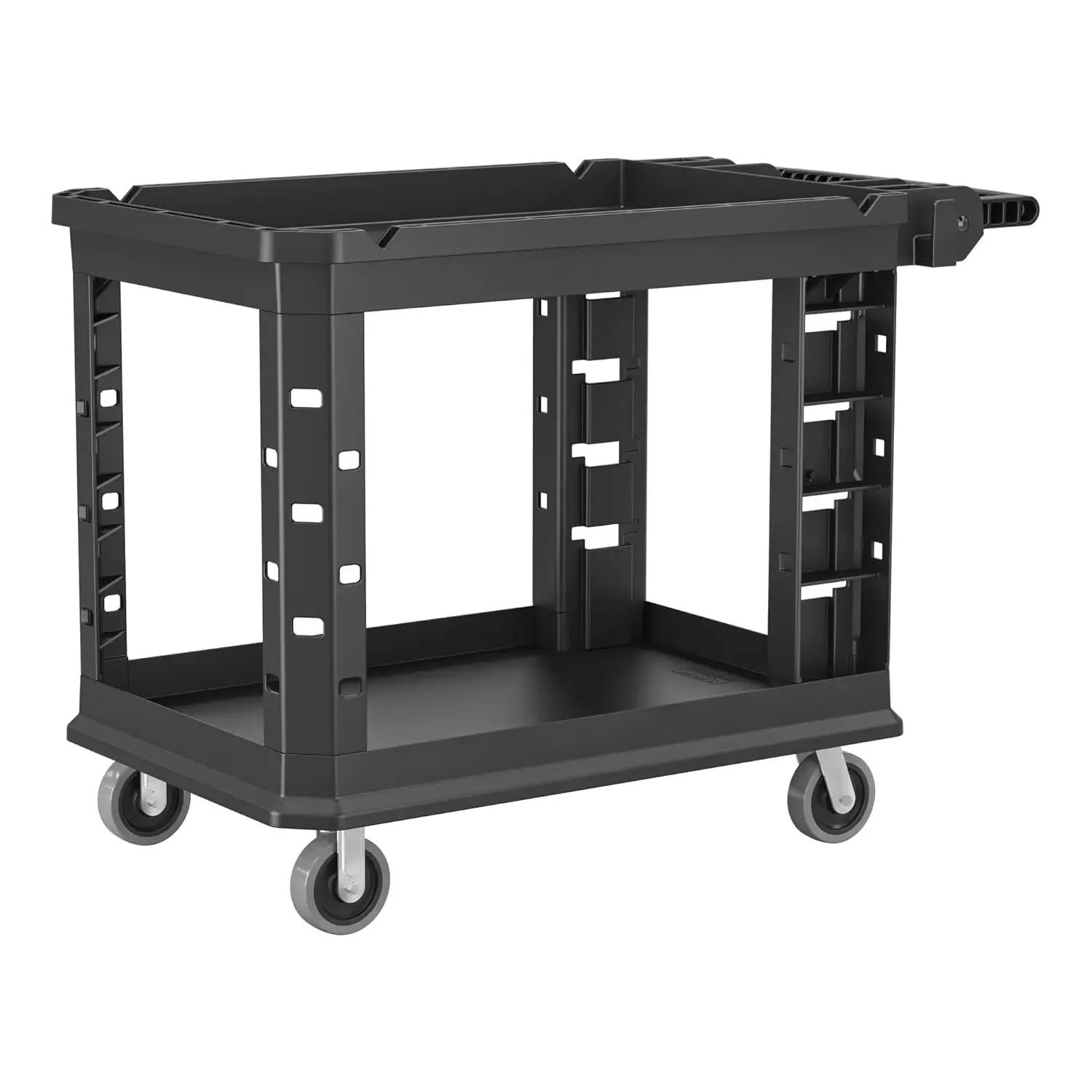 

PUCSD2645 Utility Cart, Heavy Duty, 500 Pounds Load Capacity, black