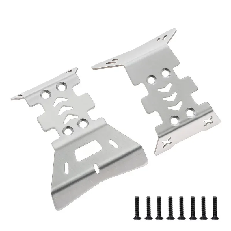 

Stainless Steel Chassis Armor Guard Protection Protector Skid Plate for ARRMA 1/16 Quake Grom 1/16 Gorgon Grom Upgrade Parts