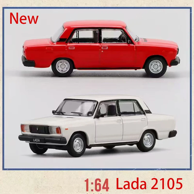 

Perka 1:64 Scale Lada 2105 Simulation Alloy Car Model Static Display Collectible Toy Gift Souvenir Decoration
