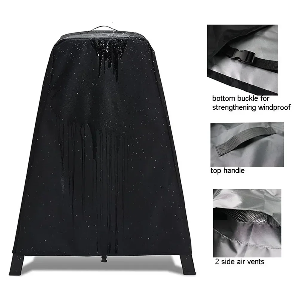 Outdoor Oven Cover With Waterproof Bottom Fixing Band For Woodfire OO101 Series Outdoor Garden Party BBQ Tools Accessories