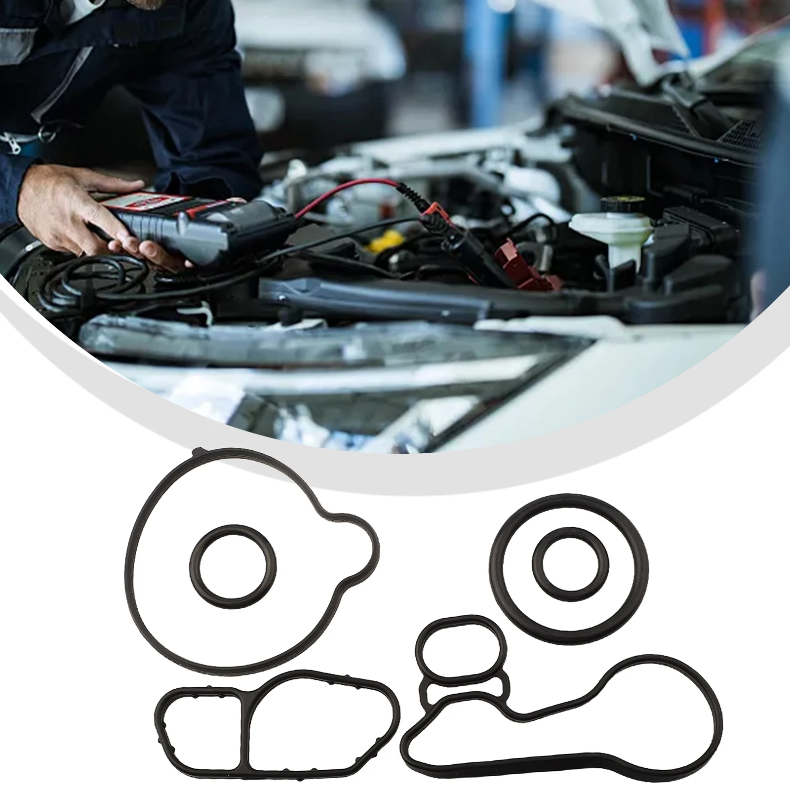 Engine Oil Seals Gasket For Chevy Replacement Gasket Improves Longevity Tight And Secure Seal Easy Installation