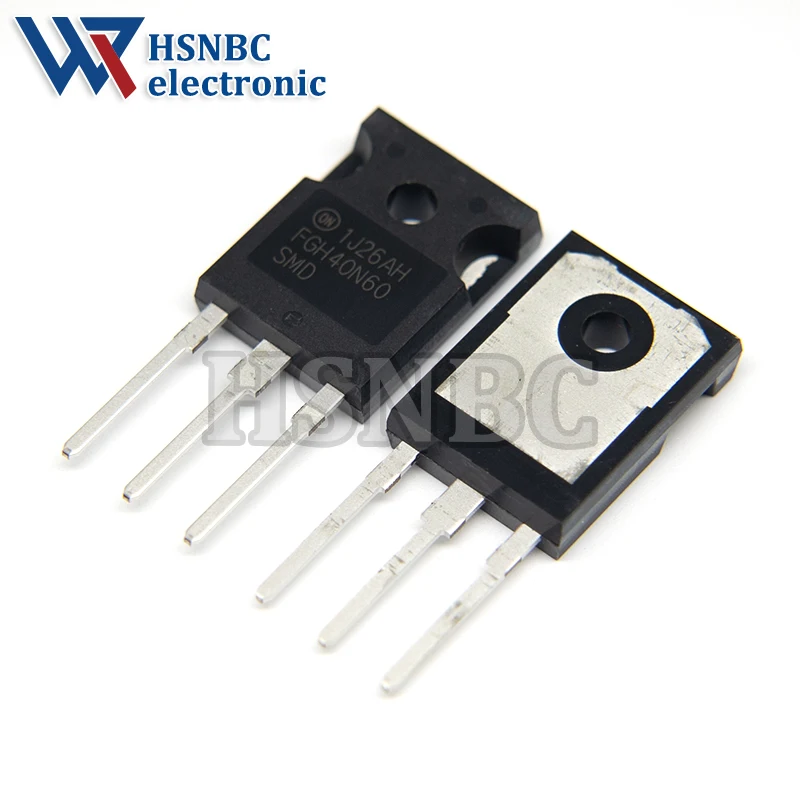 10PCS FGH40N60SMD 40N60 FGH40N60 TO-247 40A 600V IGBT Power Transistor 100% New Original