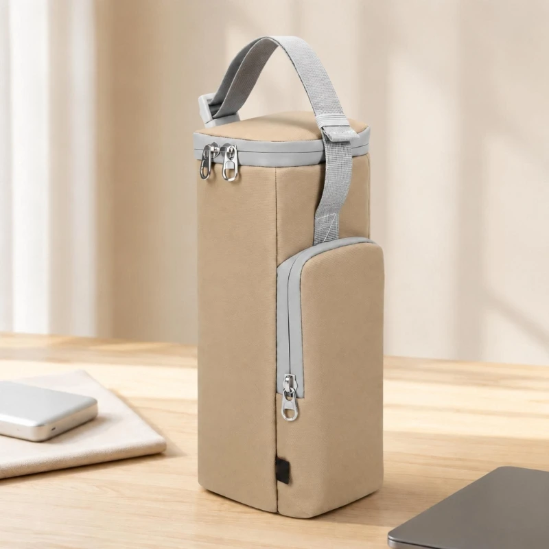Lautsprechertasche mit Reißverschluss für Turtlebox, Nylon-Außenseite und Tragegriff oben für die tägliche Transporttasche Y4QF – Detail 1