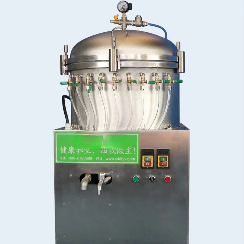 Air Pressure Filter Peanut Sesame Soybean Oil Residue Separation Equipment Stainless Steel Rapeseed Peanut Oil