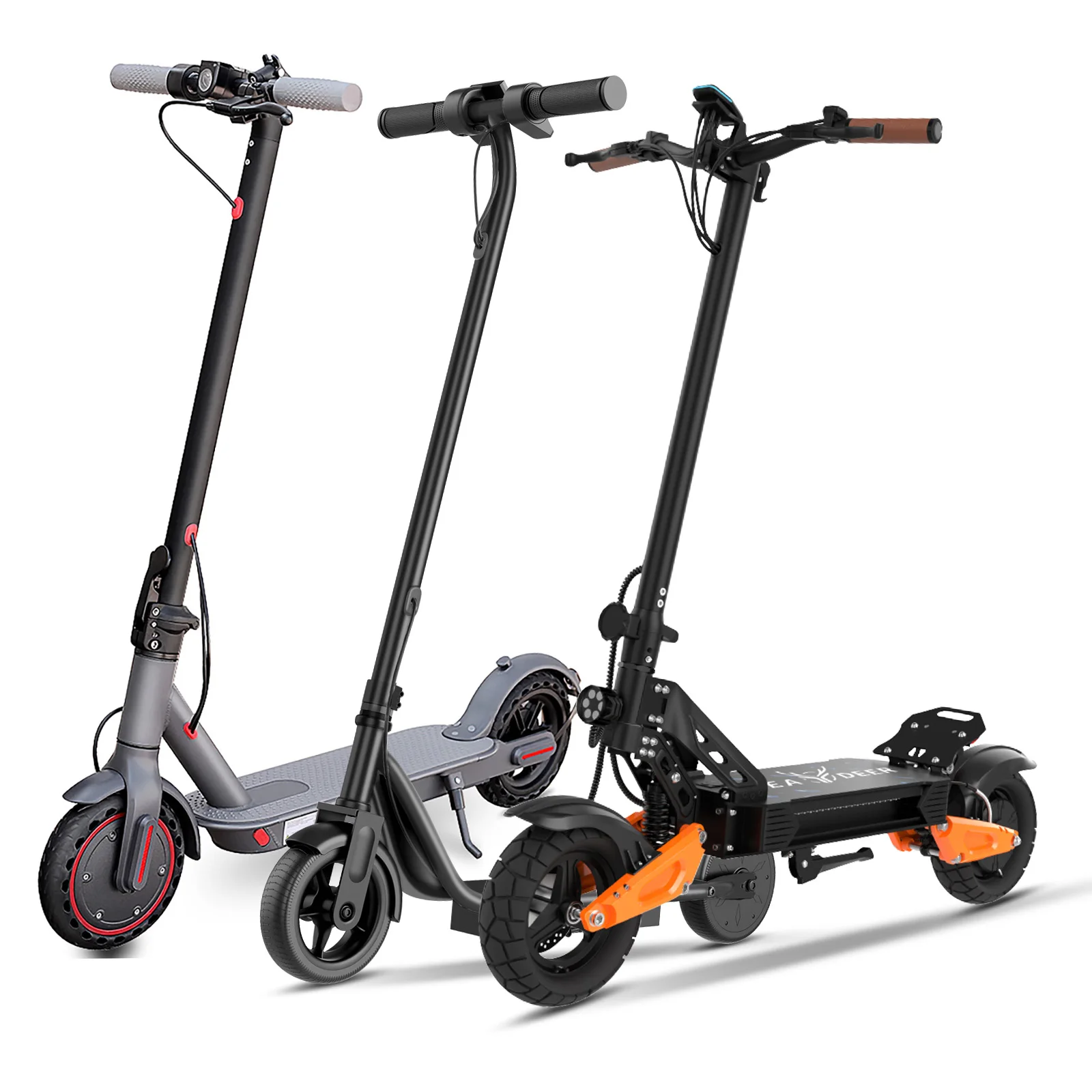2026 NEUER AOVOPRO Tragbarer Elektroroller 36V/48V Hochkapazitätsbatterie Erwachsenen- und Kinder-Elektroroller 5/25/35/50KM Ultra-Lange Reichweite E-Scooter Geeignet für Alle Terrains