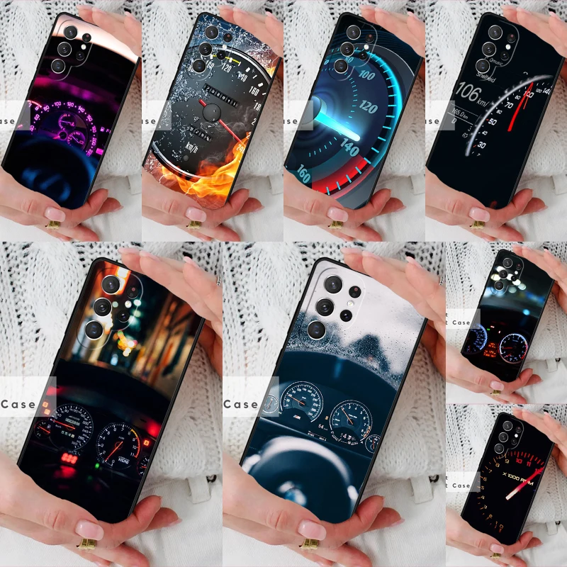 Cool Speedometer Phone Cover Case for Samsung Galaxy S26 Ultra S20 FE Note 10 S24 S23 S21 S25 Plus S22