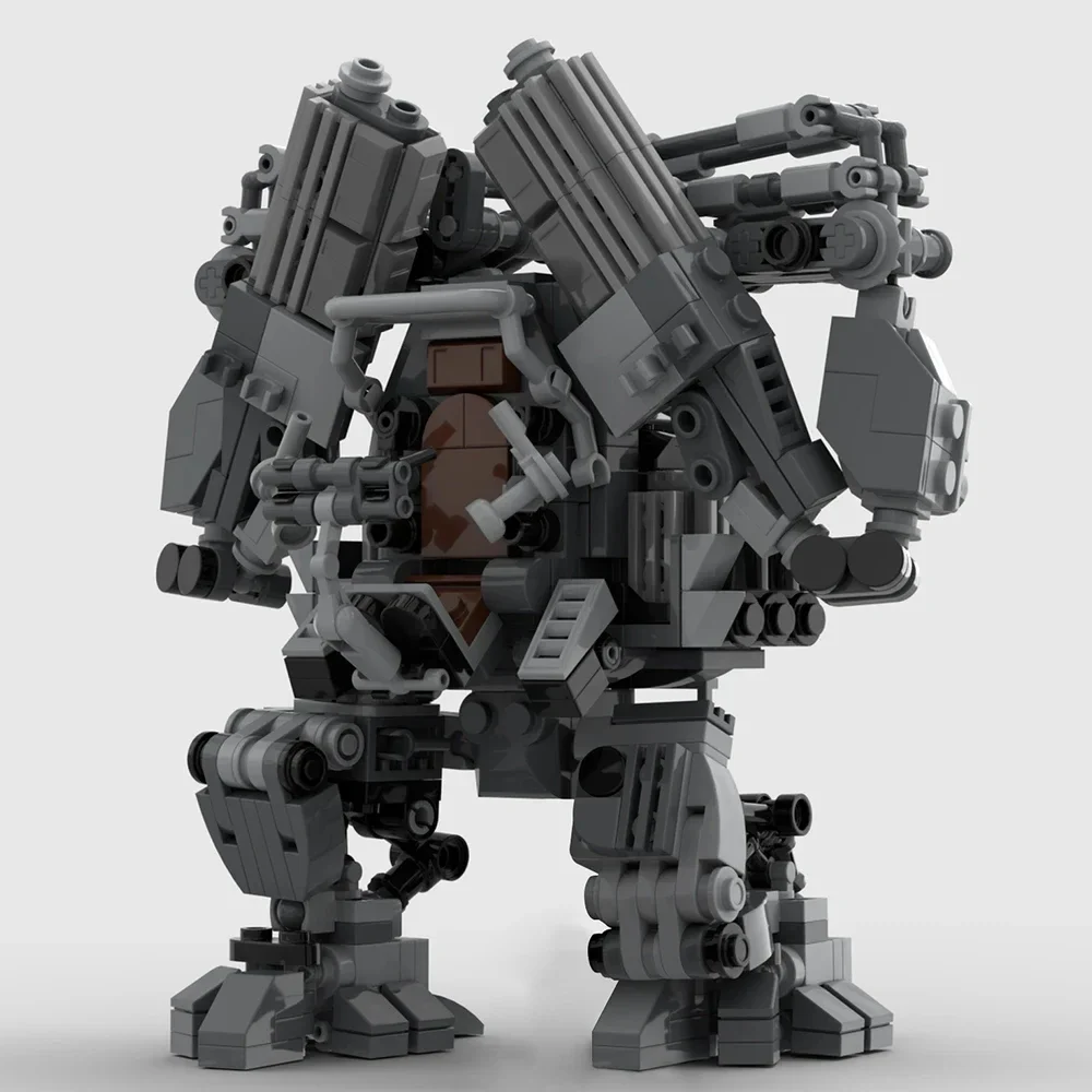 MOC-137552 Matrix APU Mech Robot Building Blocks Set Armored Personnel Unit Machine Monster Model for Kids Toys Gifts