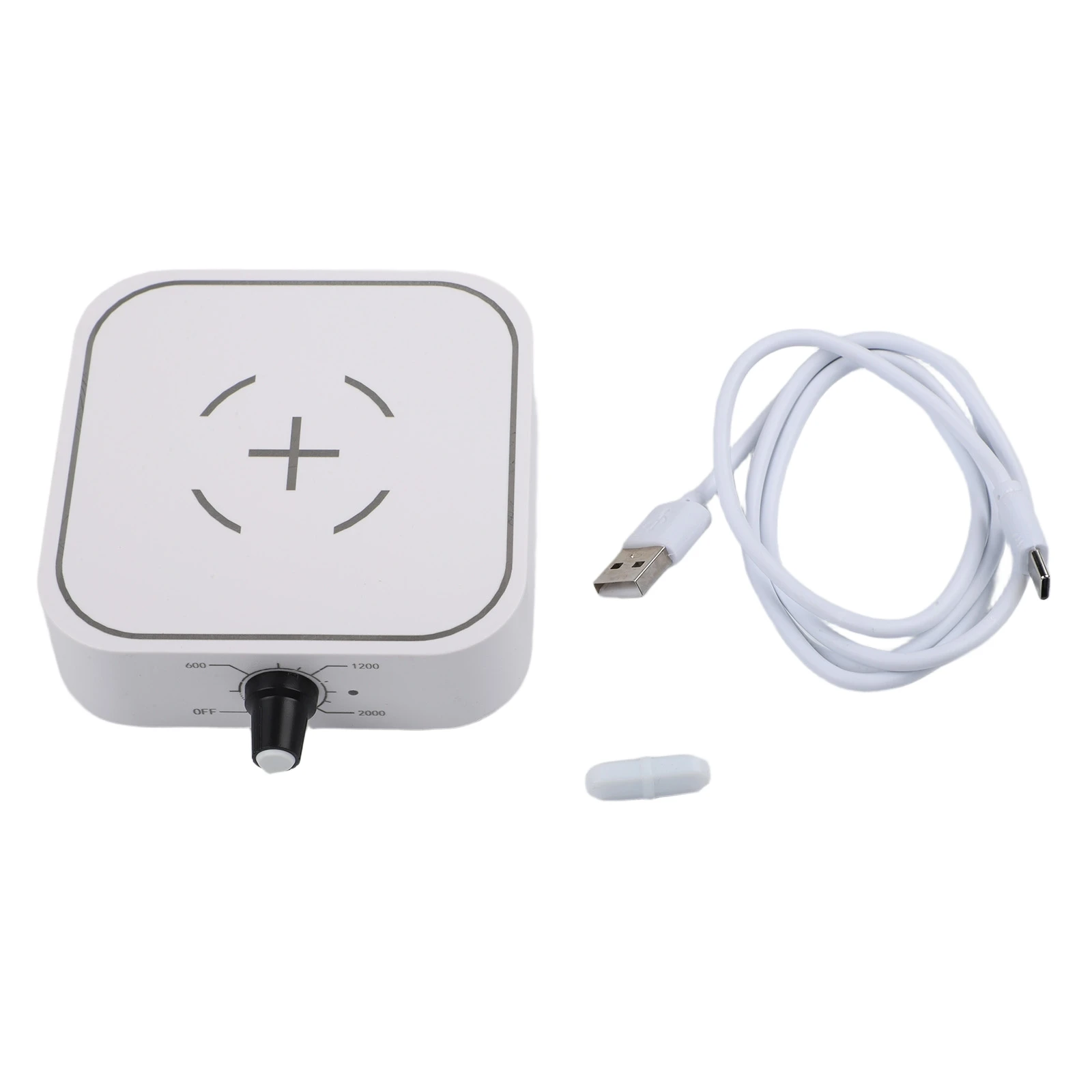 Magnetic stirrer mini electric automatic with adjustable 200 to 2000 RPM plastic construction for laboratory use