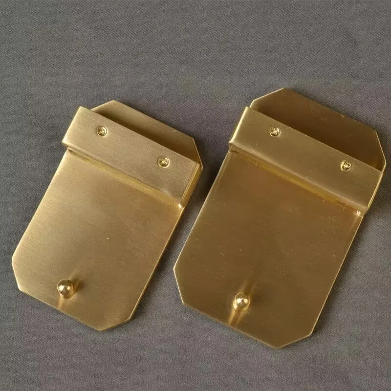 Pure Solid Brass Belt Buckles, Rectangle Blank, DIY Leather Craft Accessories, Brushed Metal Bu, 40mm, 100%