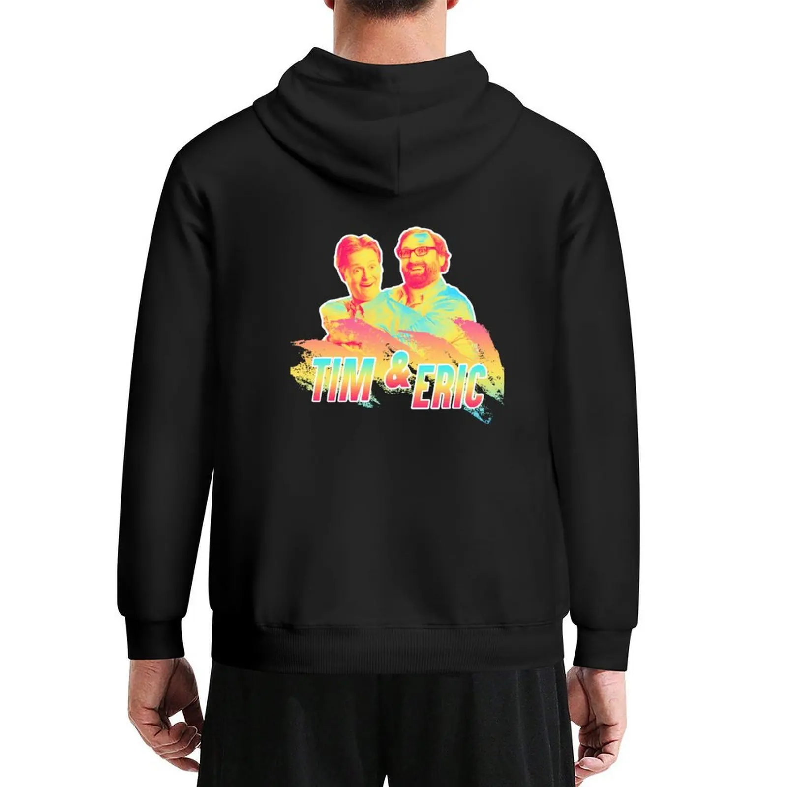 

Tim & Eric - 80s Hoodie male clothes korean autumn clothes men clothing japanese style men's oversize hoodie