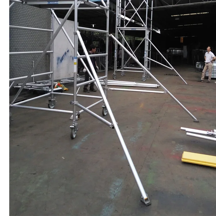 Adjustable Aluminium Construction Scaffolds for Sale