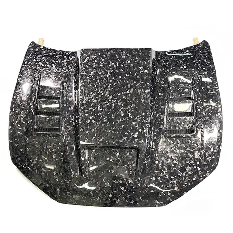 Cofano anteriore in fibra di carbonio forgiato stile omcar per FORD MUSTANG MACH E MME bodykit 2021-2024