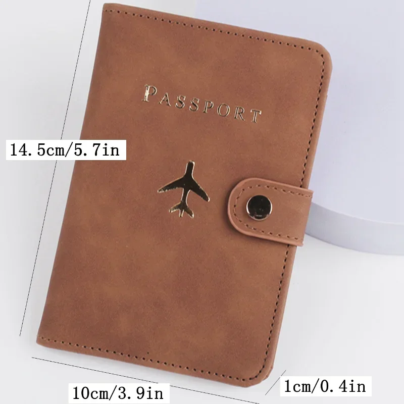 2023 New Fashion Letter Print Passport Cover Women Men Travel Wedding Document Credit Card Passport Holder Case Wallet Bags