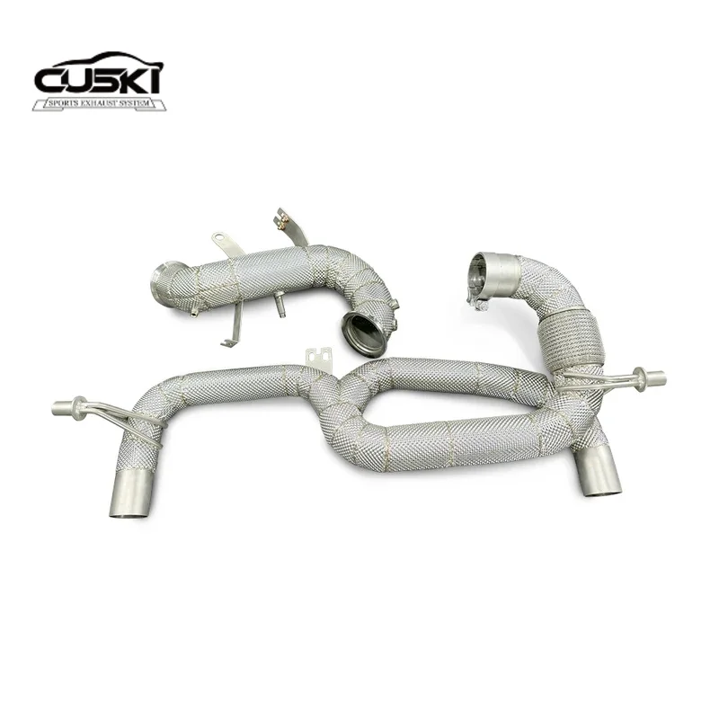 High quality cat back exhaust straight through downspout Suitable For Lotus EMIRA 2.0T 2021-2023 Stainless Stee Automobile Acces