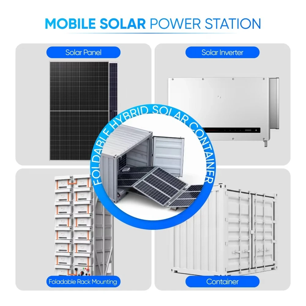 Sunevo 150KW One Stop Foldable PV Container System CE TUV Certified for Mining Camps and Humanitarian Relief Missions
