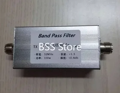 BPF-76-108 76-108MHz 100w 300w Band Pass Filter BPF Filter M Female Module Sensor