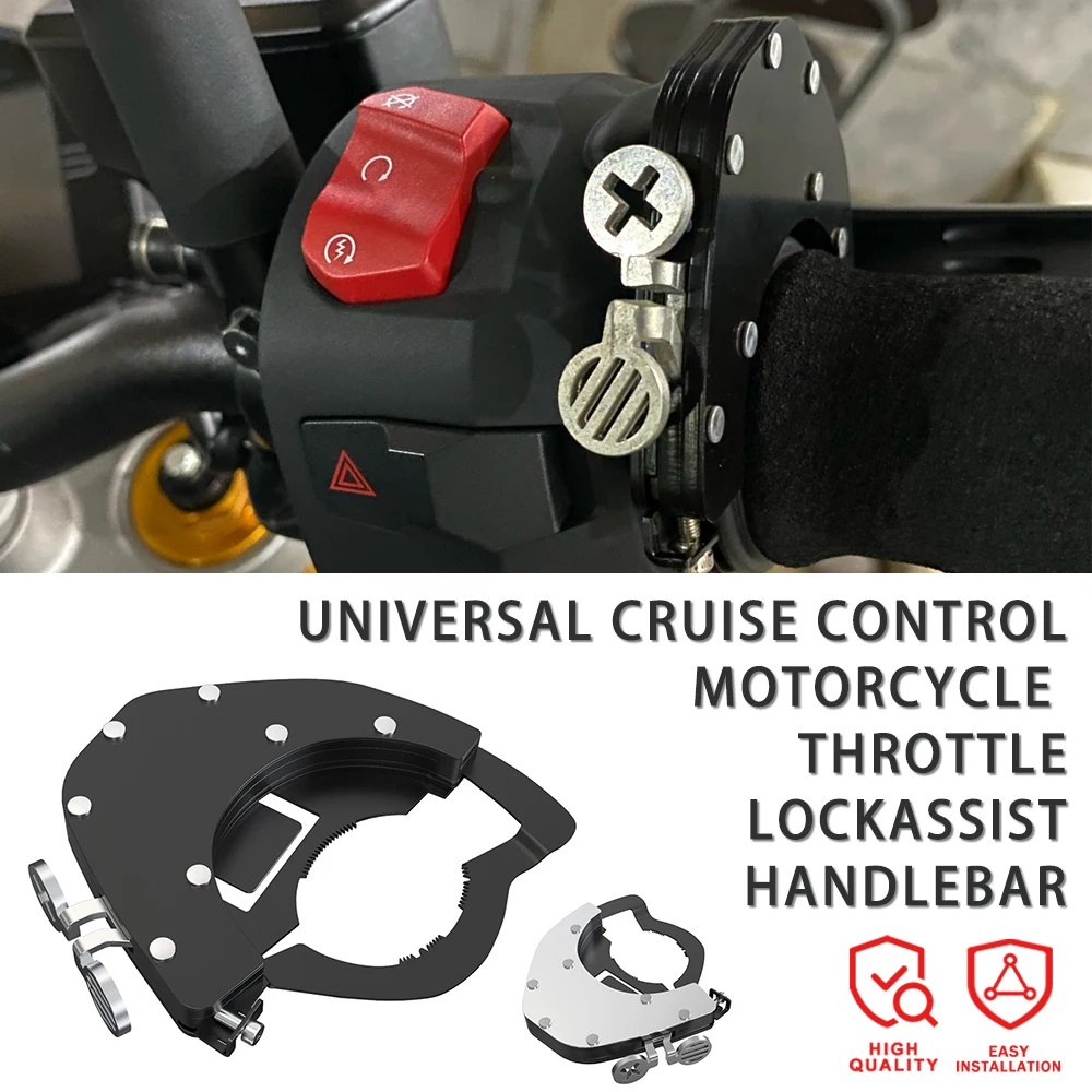 

For Moto Guzzi V85TT V9 Roamer / Bobber / V85 TT / V7 Stone / Special Cruise Control Motorcycle Throttle Lock Assist Handlebar