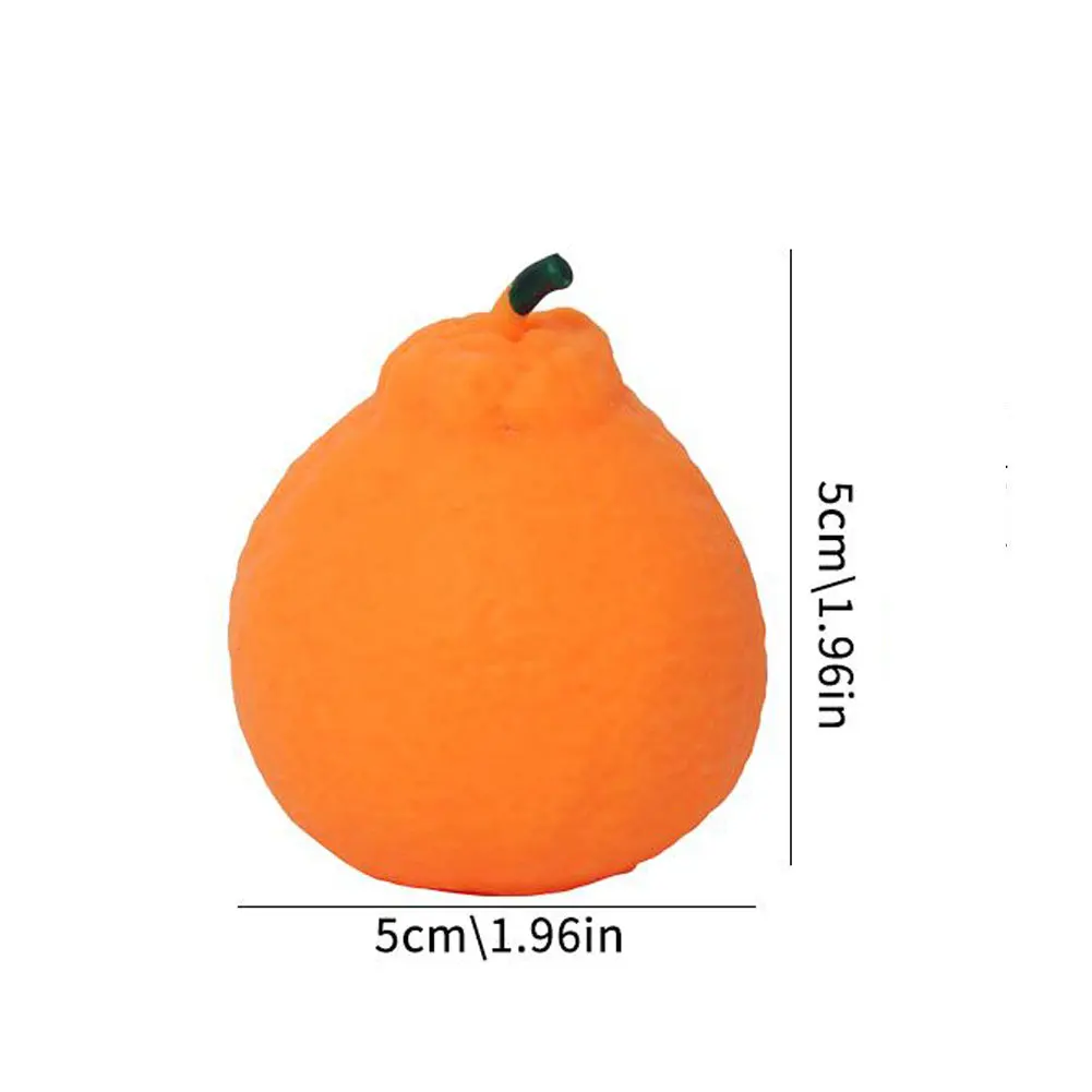 Drachenfrucht-Squishy-Ball Geschenk, Quetschball zur Stresslinderung, sensorisches Fidget-Spielzeug, Simulationsfrucht, Quetschbälle für Kinder