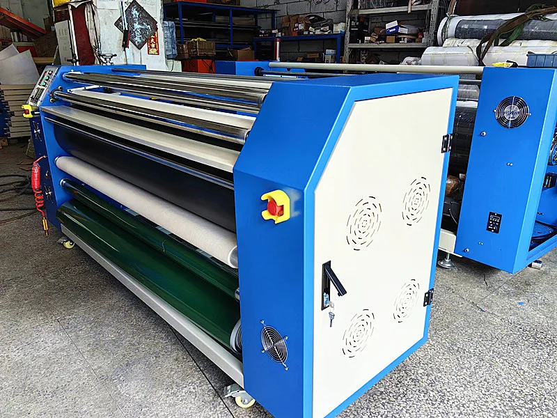 Roll to Roll Multifunctional Calander Sublimation Roller Heat Press Machine CE Approved High Efficiency Continuous Printing