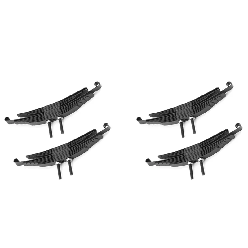 

A63T-4 Set Steel Leaf Springs For 1/14 Tamiya RC Tractor Trailer Truck Model Car Upgrade Parts Spare Accessories, H