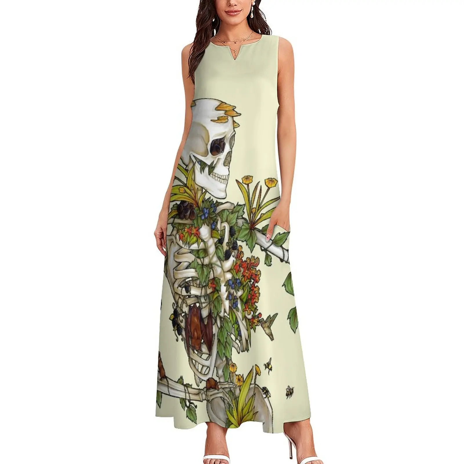 Bones and Botany Long Dress dresses women summer 2025 prom dresses Dress