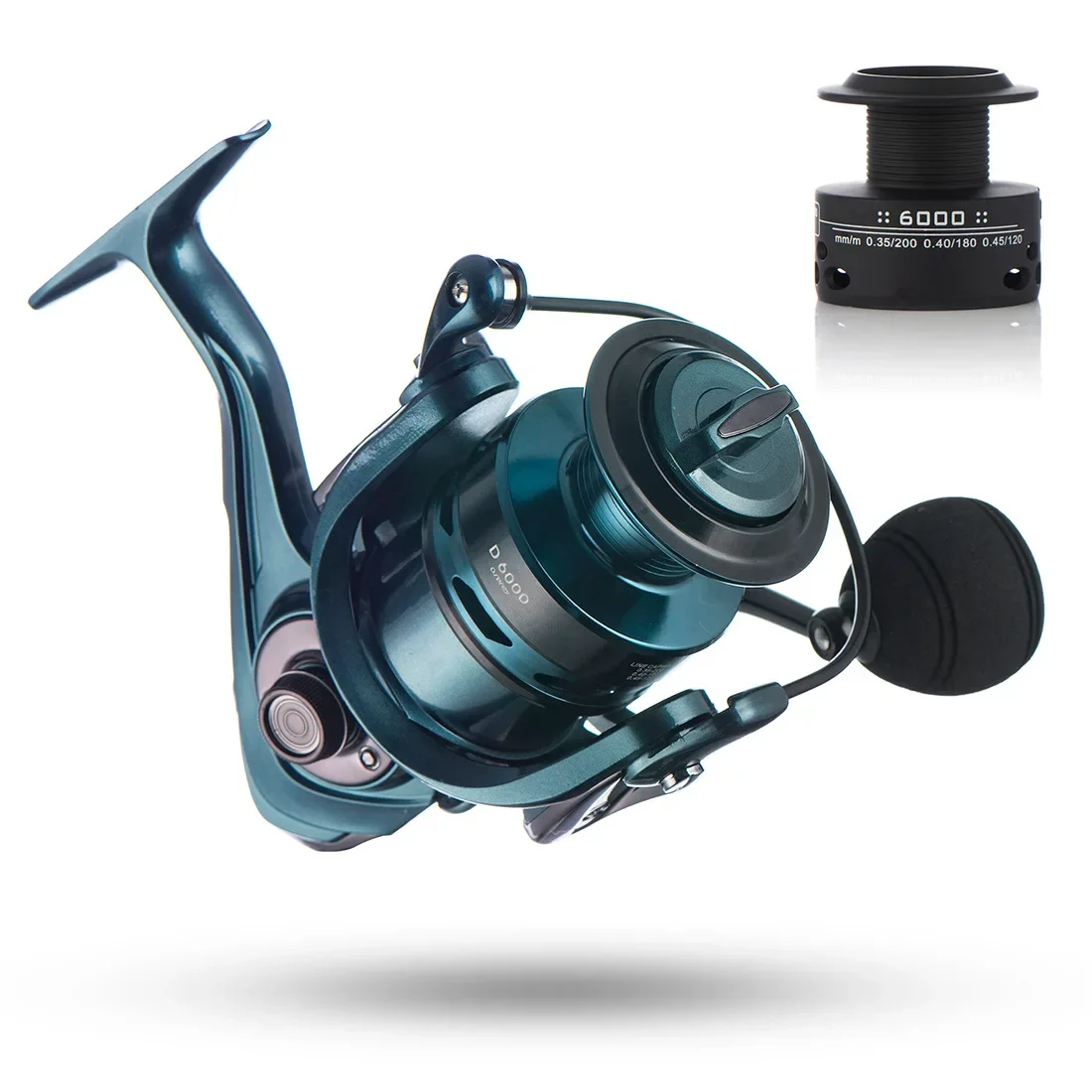 

1000-7000 Metal Spinning Reel 4.7: 1/5.2: 1/5.5: 1 EVA Handle Spinning Fishing Reel