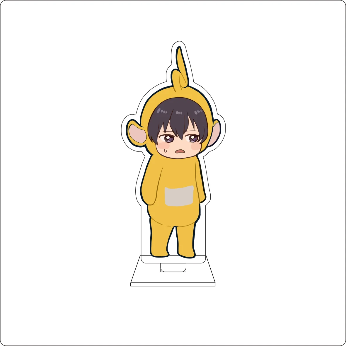 10CM Anime BLUE LOCK Cosplay Cute Acrylic Figure Stand Plate Bachira Meguru Isagi Yoichi Ornaments Gifts view 6
