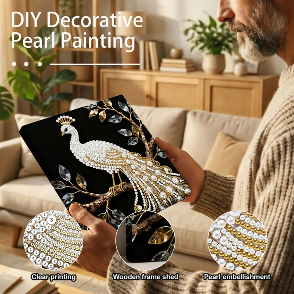 

New 3D diamond painting DIY home office desktop decoration painting 5D pearl painting j holiday gift