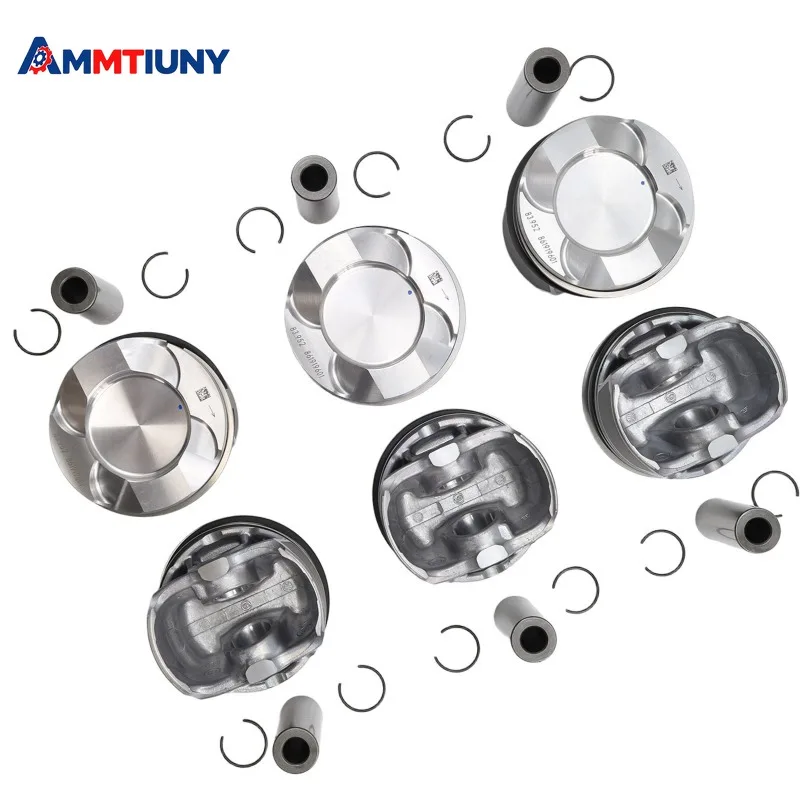 6PCS Piston W/ Ring…