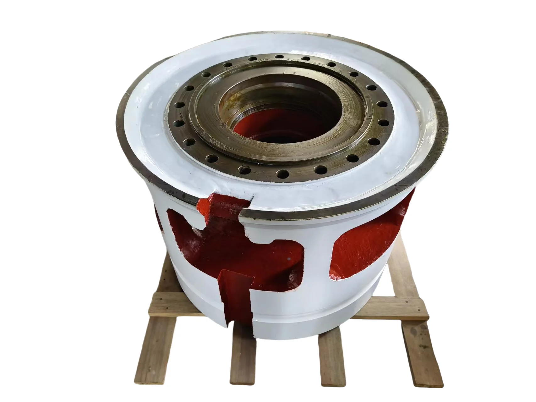 Factory Direct Sale Terex TR60 Mining Truck Rear Wheel Hub 15246293 Spare Parts New Condition Steel Material