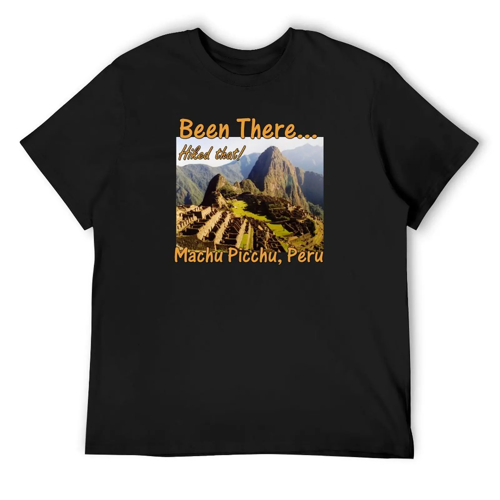 

Peru Machu Picchu Inca Trail Hike T-Shirt Luxury man vintage t shirts man clothes football t shirt mens t shirts casual stylish