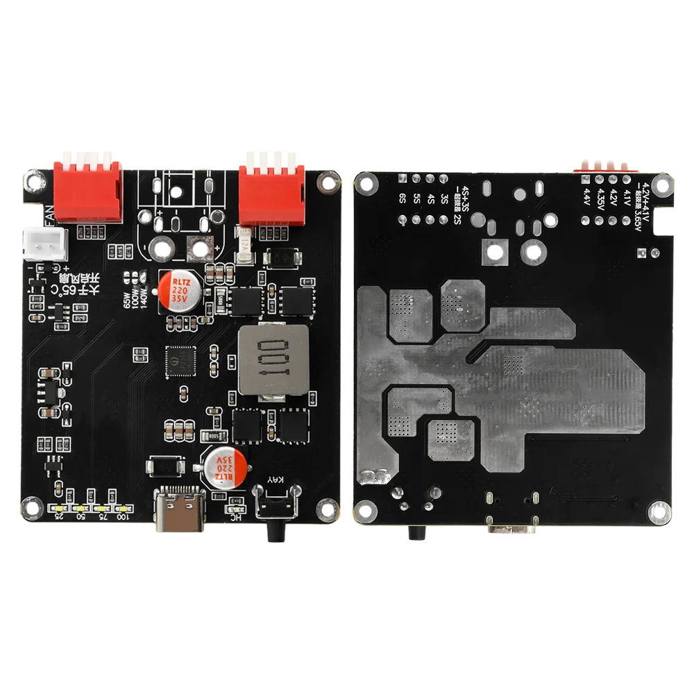 140W Bidirectional Fast Charger Module 2S 3S 4S 5S 6S Lithium Battery Charging Board IP2366 Li-ion Lifepo4 BMS Charger Module