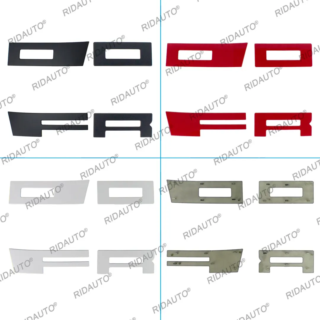 Black White Red 4 Letters for Modified Aftermarket Raptor Grill Grille PX1 DIY Upgrade Fit For RANGER 2012 2013 2014 T6 view 6