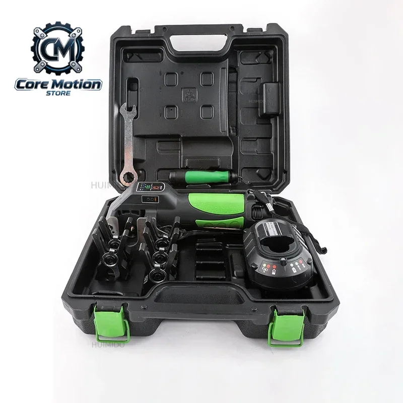 Copper Tube Electric Flaring Tool Kit Air Conditioner Refrigerator Lithium Battery Expander Fully Automatic ST-E900A