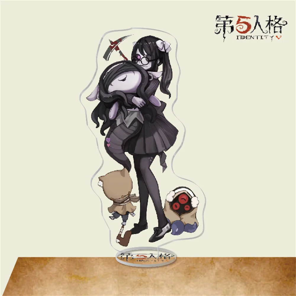 28PCS Anime Game Identity V Acrylic Stand Model Cosplay Characters Ornament Accessories Goods Collection Gifts