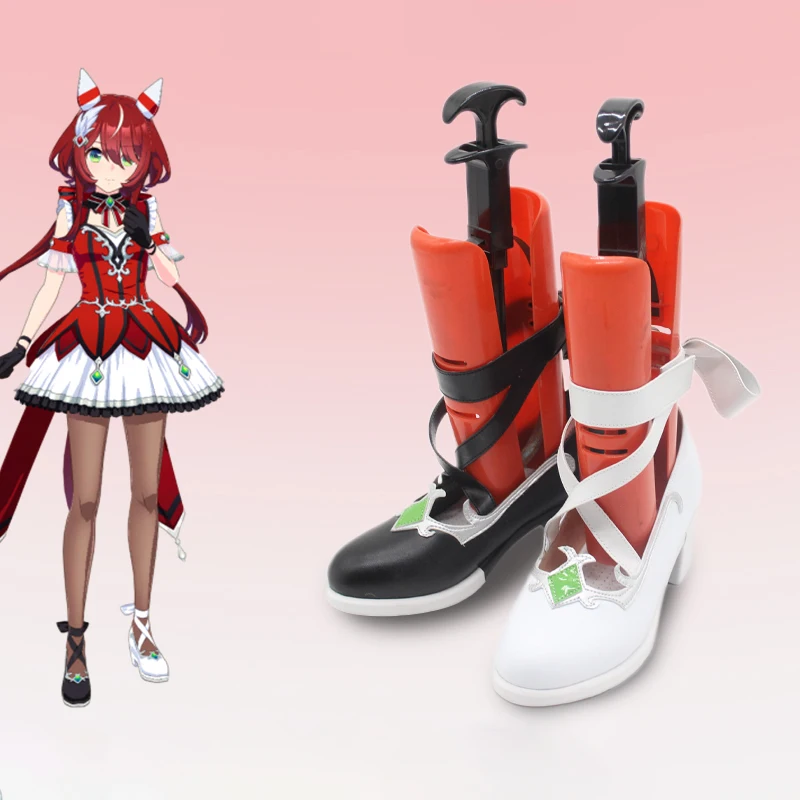 Win Variation Cosplay Shoes Anime Pretty Derby Role Play Boots Halloweens Carnival Party Boots For Women