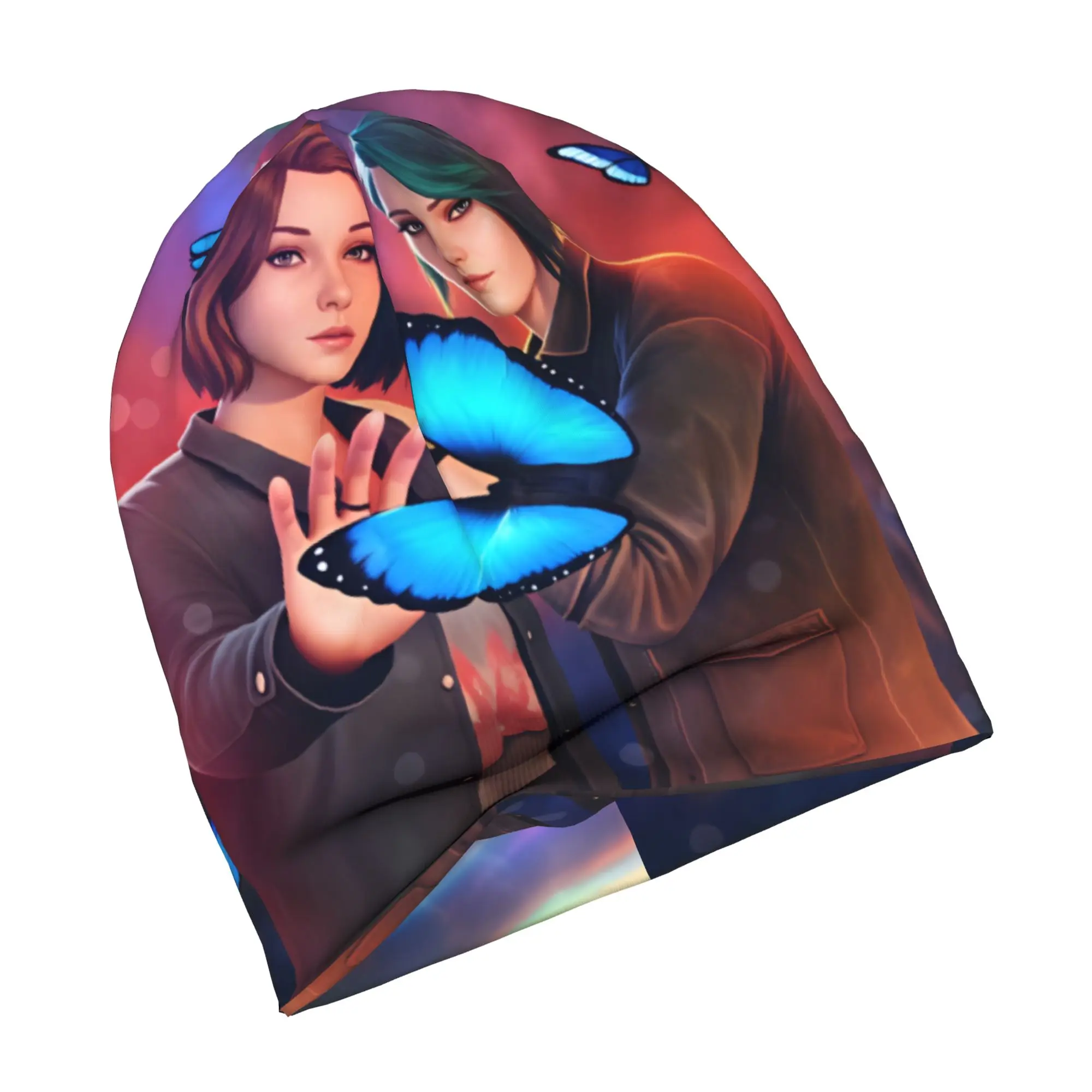 L-Life is S-Strange Max Caulfield Chloe Price Bonnet Hats Cool Knit Hat For Men Women Winter Warm Game Skullies Beanies Caps