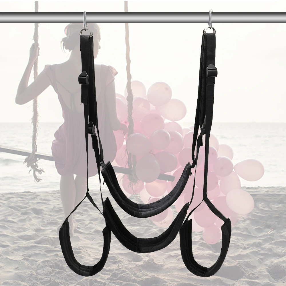 Sex Swing Strap Erotic Toys for Women Couples Adult Games Ankle Wrist Suspension Position Fetish Restraint Bondage Sex Furniture