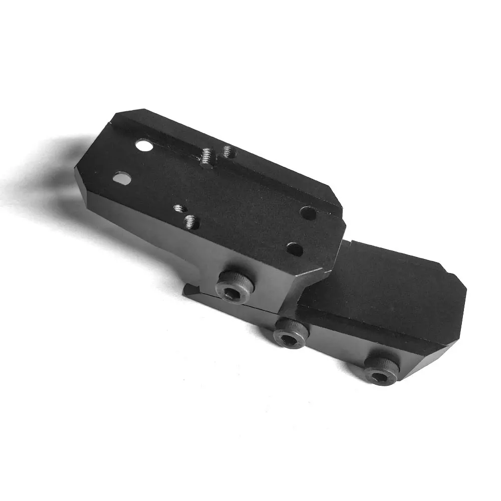 Imagem -04 - Sotac-rmr Red Dot Sight Mount Altura Ajustável Riser Slide Mount Âmbito Adaptador 20 Milímetros Rail Caça Acessórios