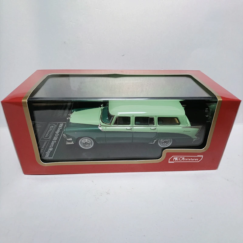 MK 1/43 Bilancia D-500 Sierra Wagon 1956 Modello di Auto in Resina Collezione Statica Decorato Regali di Festa Giocattoli Regalo Souvenir