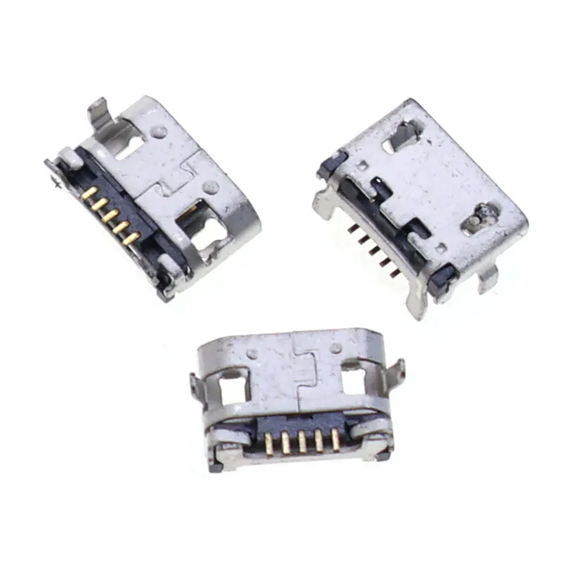 YuXi 10pcs Micro USB Jack 5pin Charger Dock Charging Port For Lenovo A10-70 A370E A3000 A3000H A5000 A7600 A7600H S910 S930
