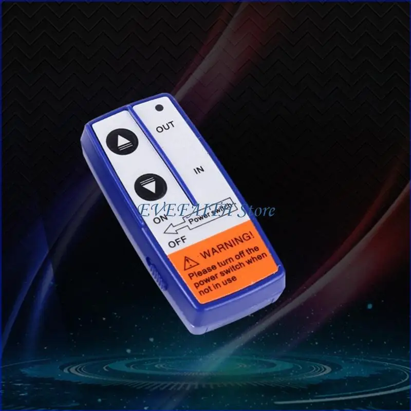 124B Copper Alloy 12V 500A Winch Relays Modules Featuring Wireless Remote For Off Road Recovery And DIY Installations