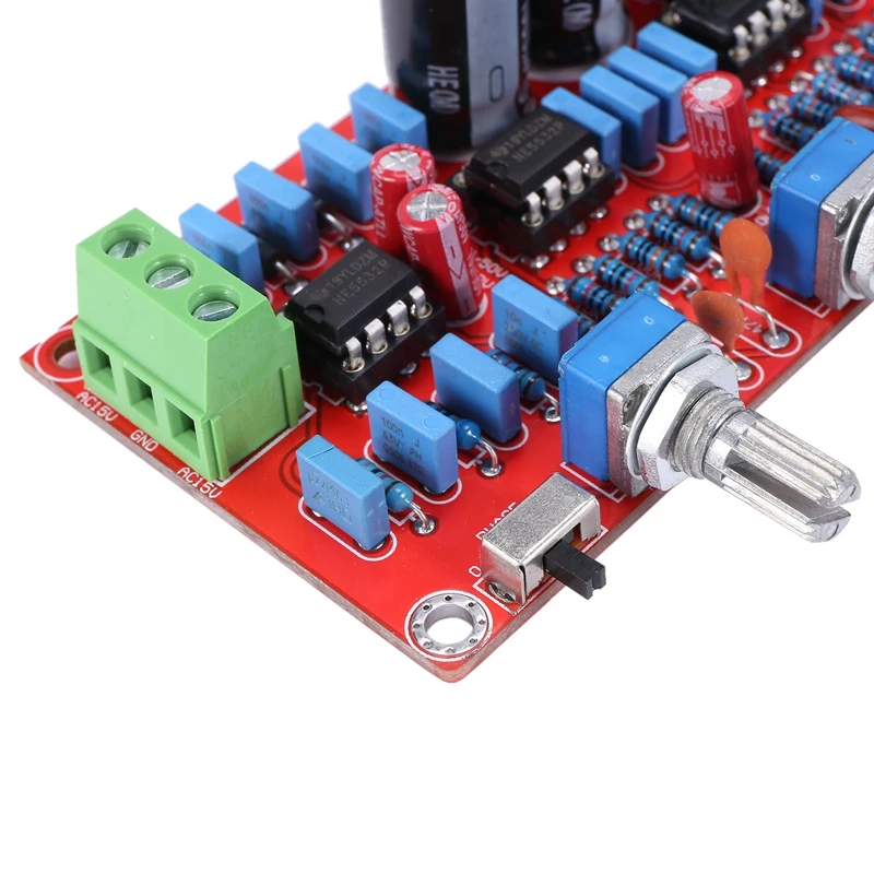 【HOT】NE5532 Preamplifier Bord HIFI 5.1 Tone Plate Volume Control Panel Preamp Mixer Board Pre-Amplifier Board