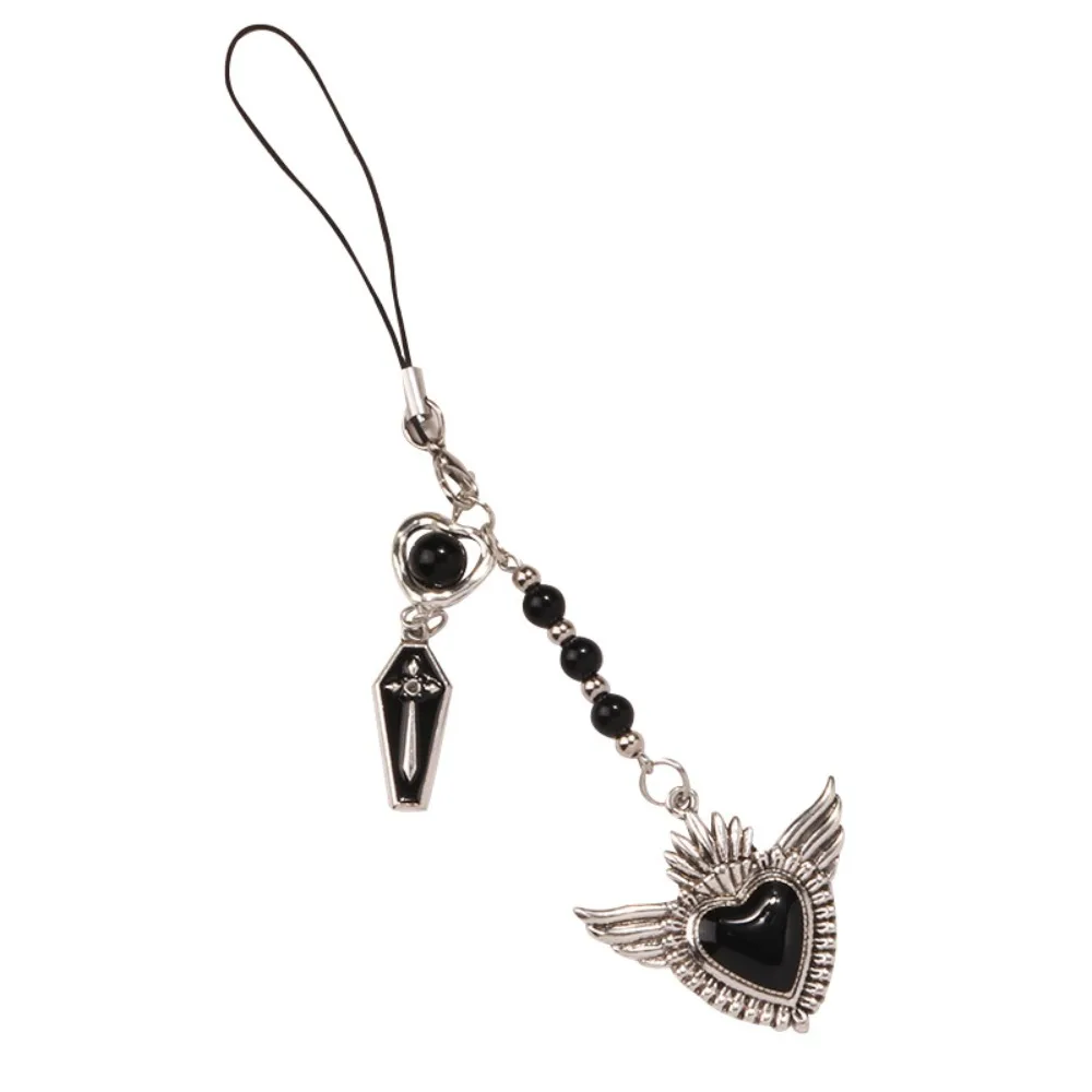 

Fashion Butterfly Y2K Phone Chain Love Gothic Style Mobile Phone Strap Phone Charm Key Cord Mobile Keychain Lanyard Jewelry Gift