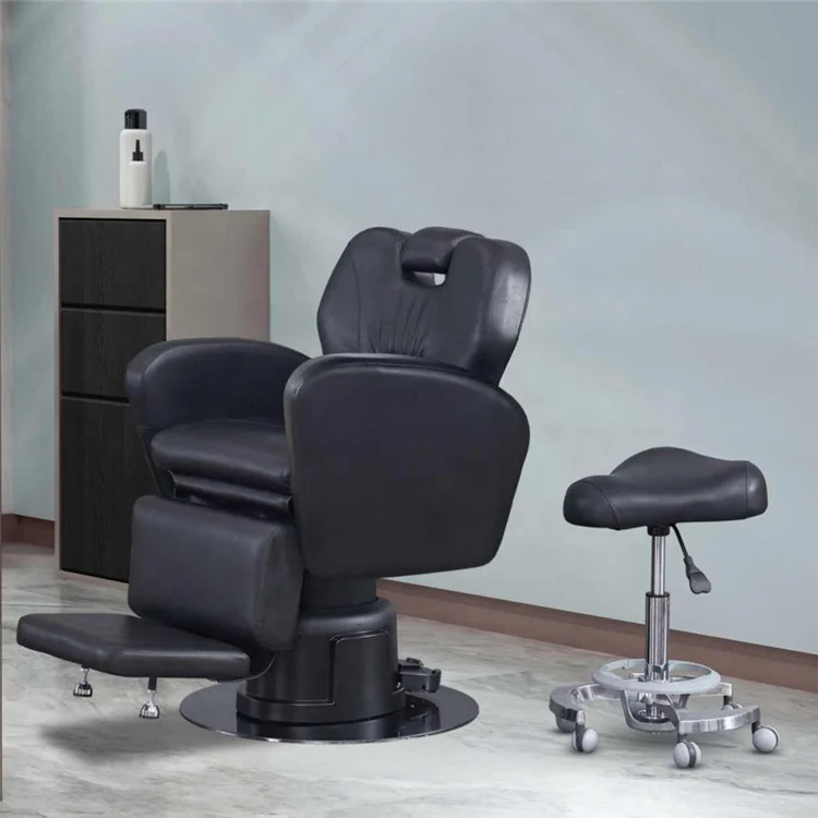 

Siman новый дизайн, высококачественные электрические складные спиральные гидравлические портативные черные парикмахерские кресла для красоты лица