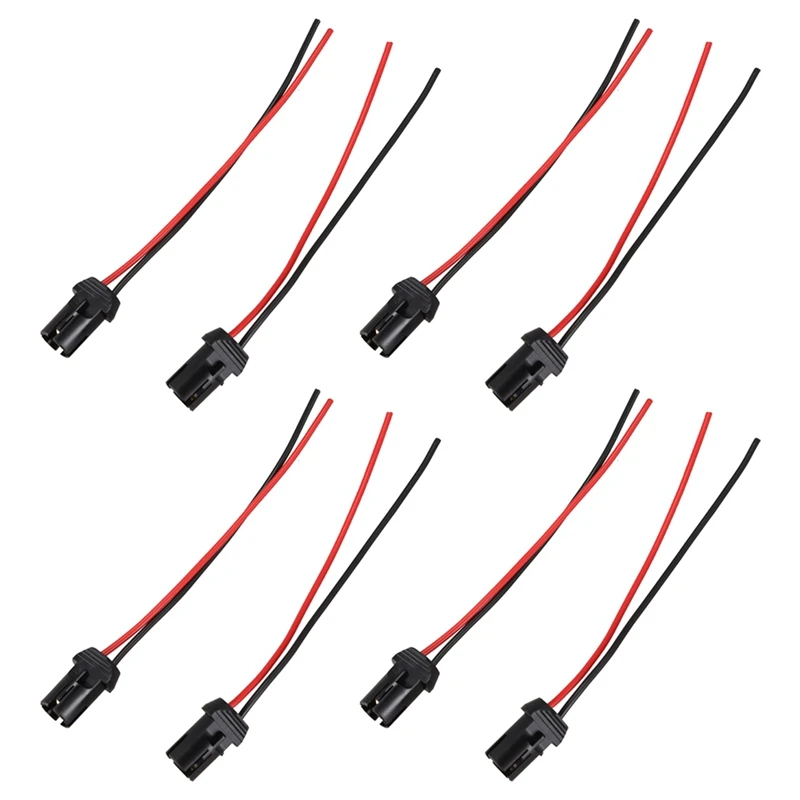 

T10 W5W Auto Light Bulb Socket Lamp Holder Connector Extension X 8